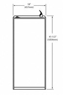 Elkay Refrigerated, Dispenser Design Free-Standing, Water Cooler, Number of Levels 1, Top Push Button - EFA8S1Z