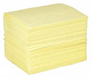 Condor 19 in Absorbent Pad, Fluids Absorbed: Chemical, Hazmat, Medium, 18 gal, 100 PK - 35ZP98