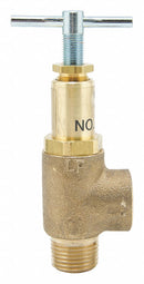 Watts MNPT Bypass Control Relief Valve, 250 psi Max. Pressure - 6267
