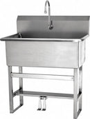 Sani-Lav Sani-Lav, General Purpose, 1, Stainless Steel, Scrub Sink - 532FS