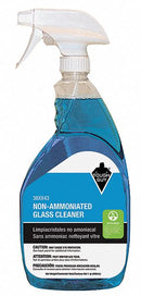 Tough Guy Glass Cleaner, 1 qt Cleaner Container Size, Hard Nonporous Surfaces Chemicals For Use On - 36XX43