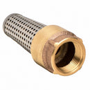 Campbell Foot Valve, Spring, Brass, 2" - FV-8TLF
