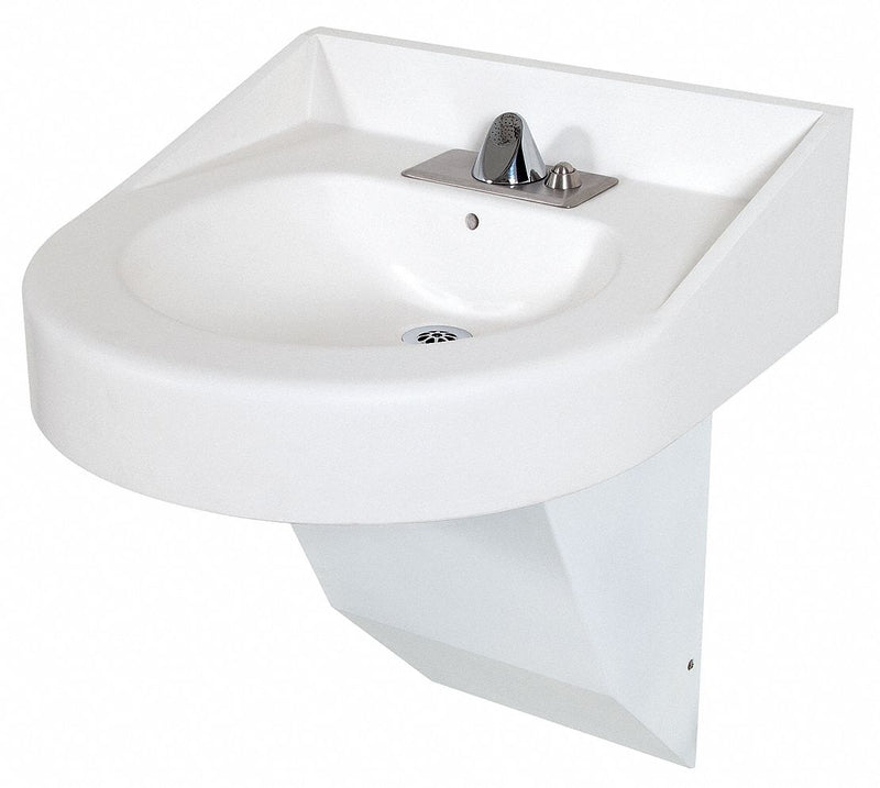 Bestcare BestCare, Ligature Resistant Wash Basins Series, 15 in x 12 in, Corterra, Bathroom Sink - WH3775--3373