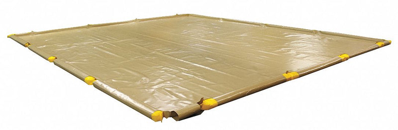Enpac Spill Containment Berm, 438 gal Spill Capacity, 15 ft Length, 12 ft Width, 4 1/2 in Height - 4901-TN