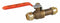 Sharkbite 24735LF - Ball Valve Brass Push-Fit 1/2 in 200 psi