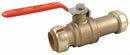 Sharkbite 24737LF - Ball Valve Brass Push-Fit 1 in 200 psi