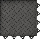 Notrax Interlocking Antifatigue Mat, PVC Sponge, Black, 12 PK - 621S1212BL