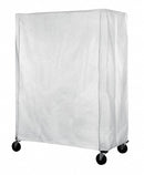 Eagle Hook-&-Loop Mildew-Resistant Coated Nylon Cover for Wire Shelf & Utility Carts, Coated Nylon - CVC-63-2448