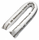 3M Absorbent Boom, Universal, 12 gal, 4 ft, Polyester, Polypropylene - M-MB304