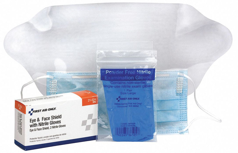 First Aid Only Disposable, Eye and Face Shield - 21-024
