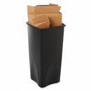 Rubbermaid 23 gal Square Trash Can, Plastic, Black - FG356988BLA