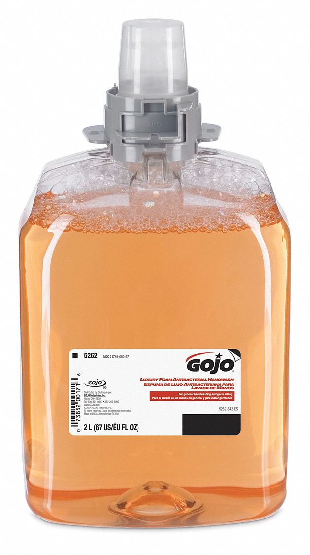 GOJO Orange Blossom, Foam, Hand Soap, 2,000 mL, Cartridge, FMX, PK 2 - 5262-02