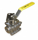 Apollo Fire Safe Ball Valve, 316 Stainless Steel, Inline, 3-Piece, Pipe Size 3/4 in - 86B20424