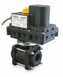 Banjo EV100FP24 - Electronic Ball Valve Polyprop 1 In.