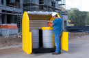 Ultratech Spill Containment Pallets, Covered, 75 gal Spill Capacity, 9,000 lb - 9636