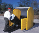 Ultratech Spill Containment Pallets, Covered, 75 gal Spill Capacity, 9,000 lb - 9636