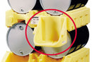 Enpac Drum Stacker Shelf, Polyethylene, For Use With Mfr. No. 6002-YE, 17 in Length, 22 in Width - 6003-YE
