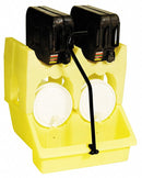 Enpac Mobile Pail Dispensing and Containment System, 8 gal Spill Capacity, 200 lb Load Capacity - 6011-YE-M