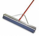 Tough Guy 36 inW Roller Vinyl Floor Squeegee With Handle, Blue - 3PCA2