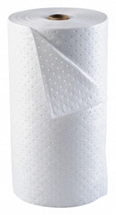 Brady 150 ft Absorbent Roll, Fluids Absorbed: Oil-Based Liquids, Medium, 38 gal, 1 EA - OP350-DP