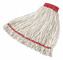 Rubbermaid Side Gate Cotton String Wet Mop Head, White - FGA25306WH00