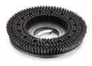 Tough Guy 15 in Round Cleaning, Scrubbing Rotary Brush for 17" Machine Size, Black - 1MEJ2