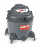 Dayton Detachable Blower Shop Vacuum, 18 gal Tank Size, 105 cfm, 2 1/2 in Vacuum Hose Dia. - 3VE22