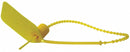Amerex Yellow Tamper Seal, For Use With Fire Extinguisher, PK 100 - 01387-P100