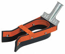 Tough Guy 9.5 inW Curved Neoprene Floor Squeegee Without Handle, Black/Orange - 3ZHP9