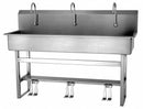 Sani-Lav Sani-Lav, General Purpose, 3, Stainless Steel, Wash Station - 56FSL