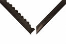 Notrax Mat Ramp Border/Male, Heavy Duty, 3 ft L, 2 in, Black - 041M0003BL