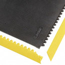 Notrax Mat Ramp Border/Male, Heavy Duty, 3 ft L, 2 in, Yellow - 041M0003YL
