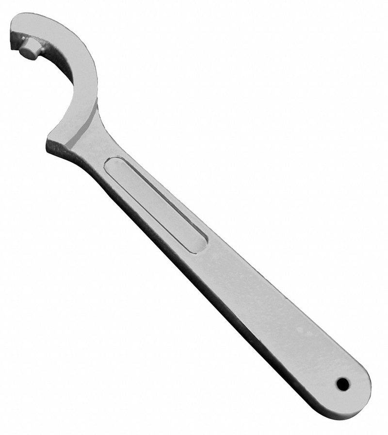 Moon American Hole Type Spanner Wrench, 3/4 in and 1 in Booster Hoses, 7 1/2 in Length - 875-4