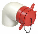 Moon American Dry Hydrant 90 Degrees Adapter, 6 in Female Swivel Outlet, 6 in Size, 100 psi Max. Pressure - 294-606025
