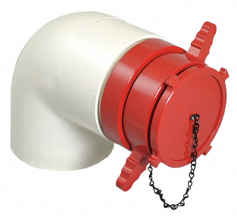 Moon American Dry Hydrant 90 Degrees Adapter, 6 in Female Swivel Outlet, 6 in Size, 100 psi Max. Pressure - 294-606025