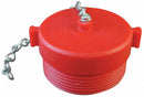 Moon American Hydrant Plug, Rocker Lug, Material Plastic, Breakable No, Red - 663-152