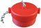 Moon American Hydrant Plug, Rocker Lug, Material Plastic, Breakable No, Red - 663-252