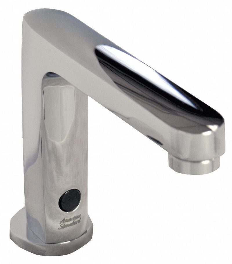 American Standard Chrome, Straight, Bathroom Sink Faucet, Motion Sensor Faucet Activation, 0.5 gpm - 2506155.002