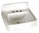 American Standard American Standard, Regalyn√¢ Series, 9 7/8 in x 15 1/2 in, Enameled Cast Iron, Lavatory Sink - 4869004.02