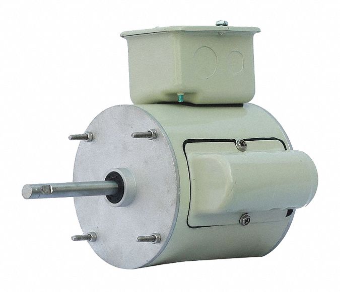 Dayton 1/20 HP Exhaust Fan Motor, Permanent Split Capacitor, 1550 Nameplate RPM,115 Voltage, Frame Non-Stan - 41TH82