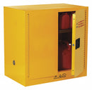 Condor 22 gal Flammable Cabinet, Manual Safety Cabinet Door Type, 35 in Height, 35 in Width - 42X497
