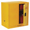 Condor 22 gal Flammable Cabinet, Manual Safety Cabinet Door Type, 35 in Height, 35 in Width - 42X497