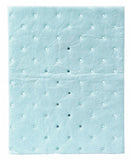 Brady 10 in Absorbent Pad, Fluids Absorbed: Chemical, Hazmat, Heavy, 11.1 gal, 200 PK - SRPH200