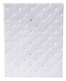 Brady 10 in Absorbent Pad, Fluids Absorbed: Oil-Based Liquids, Heavy, 11.1 gal, 200 PK - SRPO200
