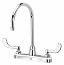 Zurn Chrome, Gooseneck, Kitchen Sink Faucet, Bathroom Sink Faucet, Manual Faucet Activation, 2.20 gpm - Z871C4-XL