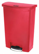 Rubbermaid 1883570 - Trash Can Rectangular 24 gal. Red