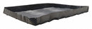 Condor Spill Containment Berm, 119 gal Spill Capacity, 4 ft Length, 4 ft Width, 12 in Height - BD-44-AL-L-C