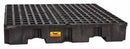 Condor 45YZ95 - Drum Spill Containment Pallet Black