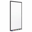 Quartet Gloss-Finish Melamine Dry Erase Board, Wall Mounted, 48"H x 96"W, White - S538B