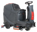 Dayton Rider Floor Scrubber, 204 RPM Brush Speed, Disc Deck Style, 0.6 hp, 28 in Cleaning Path - 48ME58